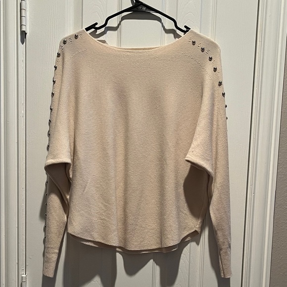 Milano Beige Knit Top - Picture 2 of 5